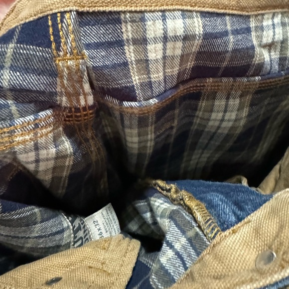 Duluth men’s jeans 36/32 preowned minimal wear flannel lined - Picture 8 of 9